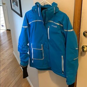 Blue Columbia Titanium Ski/Snow Jacket